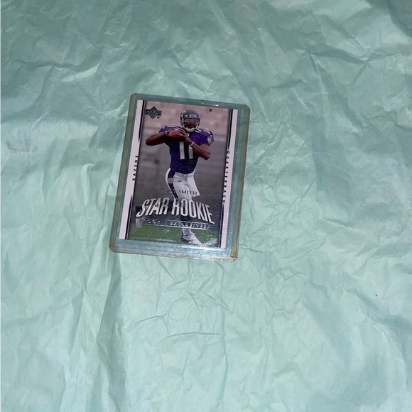 💥Troy Smith Rookie Card Football 🏈Card🔥 - Picture 5 of 5